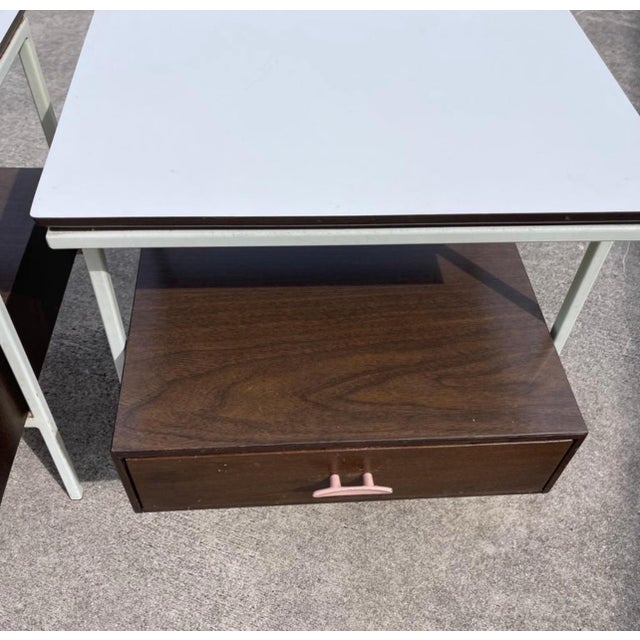 Mid-Century Moderm Vista Furniture California Made Walnut Nightstands, a Pair For Sale - Image 12 of 12