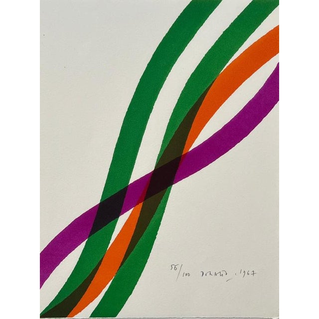 Piero Dorazio, Homage to Hans Arp, 1967, Lithograph For Sale - Image 6 of 6