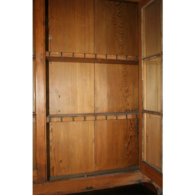 1900's Vintage Wooden Cupboard For Sale - Image 10 of 11