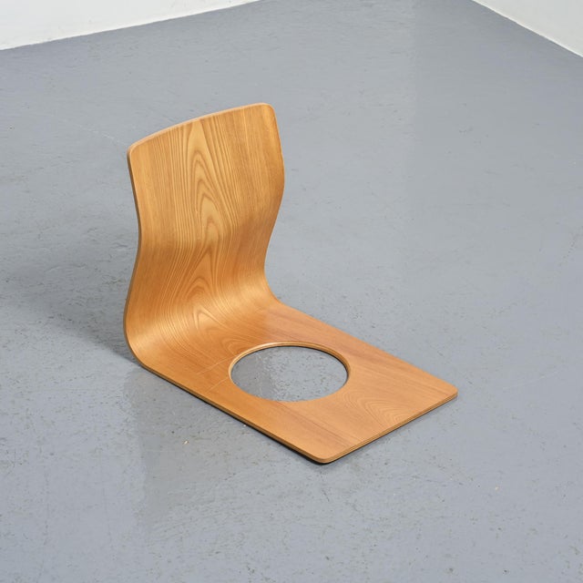 Vintage Zaisu Chair by Kenji Fujimori, 1960s For Sale - Image 14 of 18
