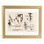 1961 Abstract Ink Painting by Walter Stomps For Sale