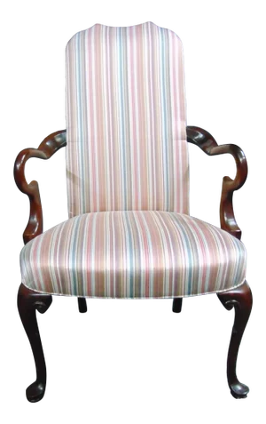 Southwood Queen Anne Style Shepard’s Crook Arm Chair