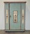 Stunning original 1818 dated Antique German Marriage wardrobe in very a rare light blue paint I have recently purchased a...