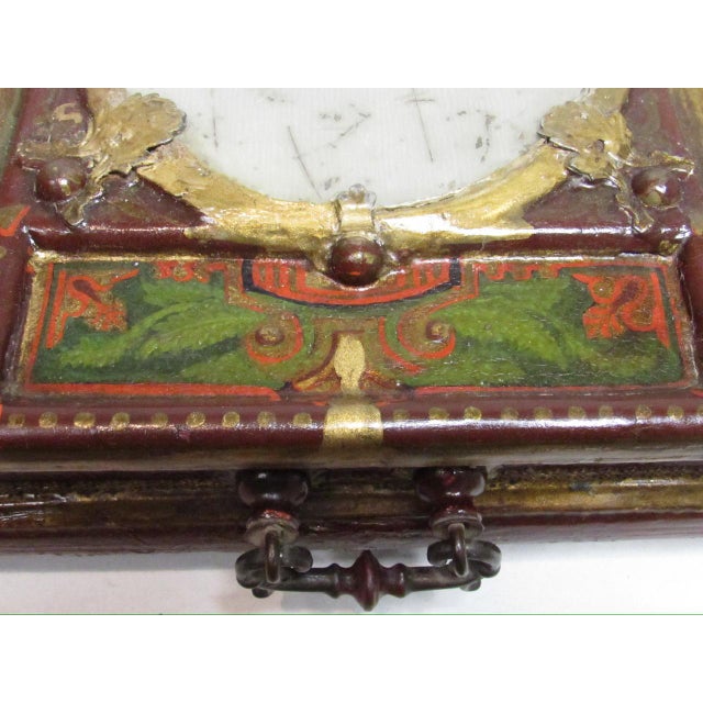 Antique Italian Painted Jewelry Box For Sale - Image 14 of 18