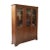 19th Century French Louis Philippe Style Walnut Bibliotheque or Bookcase For Sale - Image 13 of 13