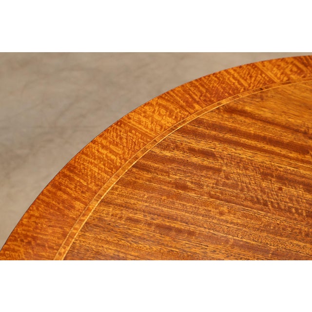 Baker Furniture Company Baker Furniture 'Collectors Edition' Round Mahogany Pedestal Dining Table For Sale - Image 4 of 18