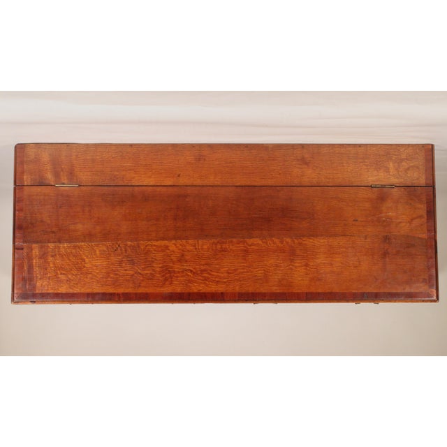 Antique George III Style Oak Mule Chest For Sale - Image 4 of 16