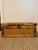 Rare burnt bamboo trunk with woven rattan. Great condition with only minor water damage on the inside (visible in photos)....