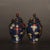 Chinese Pair of Vintage Chinese Cloisonné Dragon & Phoenix Ginger Jars With Copper Finials For Sale - Image 3 of 9