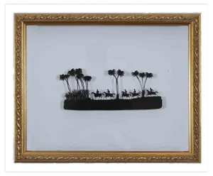 After Monique Boillat, Horse Race, Mixed Media, Mid-20th Century