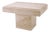 Beige Travertine Coffee Table For Sale