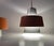 Mid-Century Modern Space Age Pendant Lights in Orange Aluminium by Nordisk Solar Company, 1960s, Set of 2 For Sale - Image 3 of 8