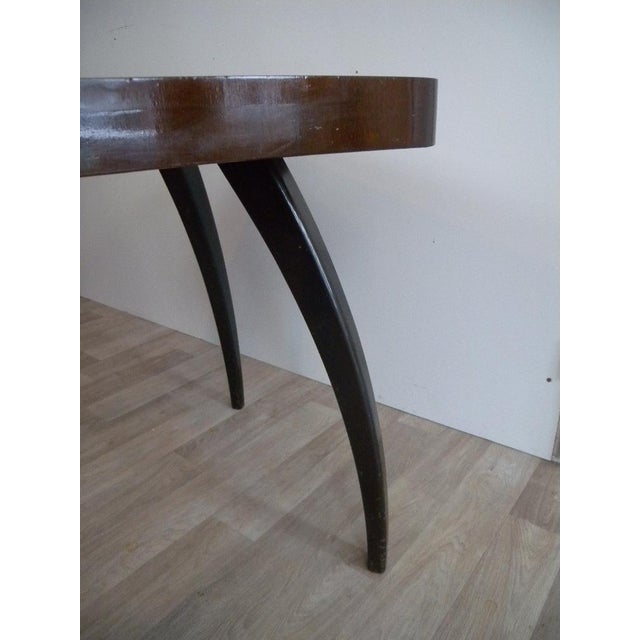 Wood Art Deco Coffee Table by Jindřich Halabala, 1920s For Sale - Image 7 of 17