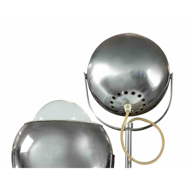Goffredo Reggiani Vintage Chromed Steel Floor Lamp by Goffredo Reggiani, Italy, 1970s For Sale - Image 4 of 6