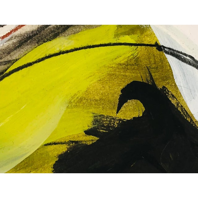 Contemporary Abstract Still Life Collage Painting / Mixed-Media For Sale - Image 4 of 7