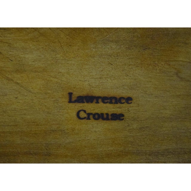 Lawrence Crouse Bench Made Primitive Tavern Table For Sale - Image 12 of 12