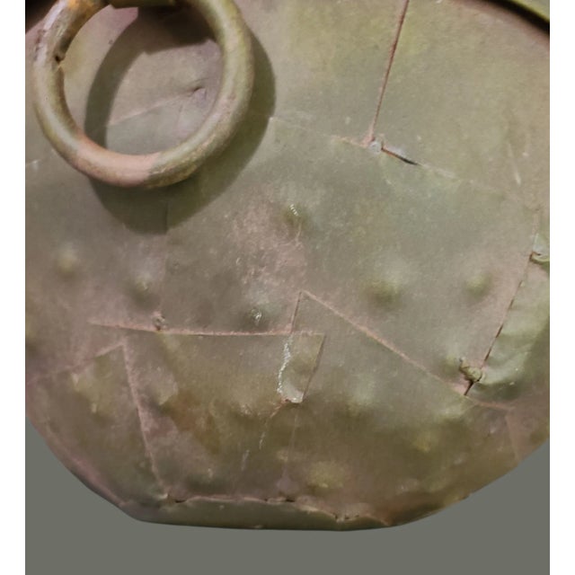 Gothic Vintage Metal Iron Rustic Wall Planter For Sale - Image 3 of 8