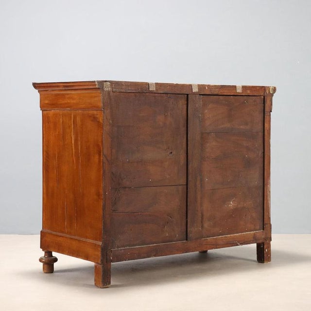 Antique Italian Walnut Chest of Drawers, 1800s For Sale - Image 10 of 11