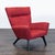 Add stylish comfort to your space with this Room & Board lounge chair. The bold red fabric and supportive backrest make it...