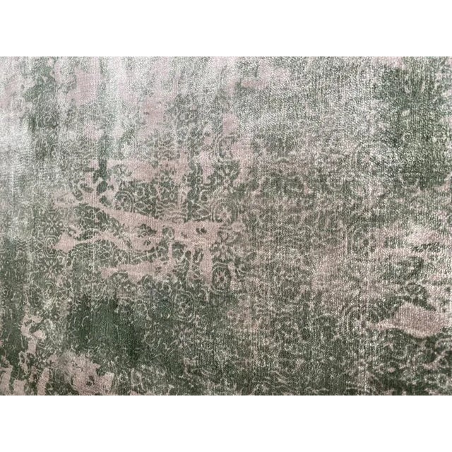 2020s Light Green Modern Rug For Sale - Image 4 of 6