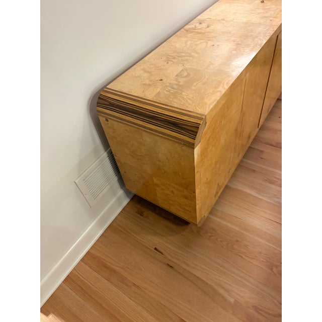 1970s Henredon Scene II Burlwood Sideboard For Sale In Madison - Image 6 of 10