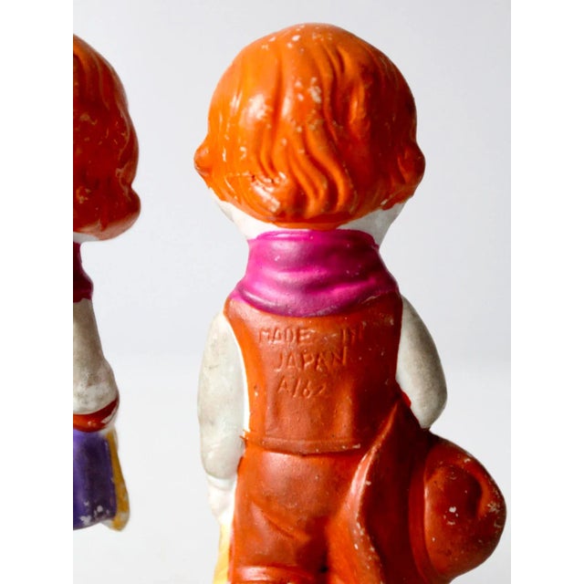 Ceramic Vintage Cowgirl & Cowboy Figurines For Sale - Image 7 of 10