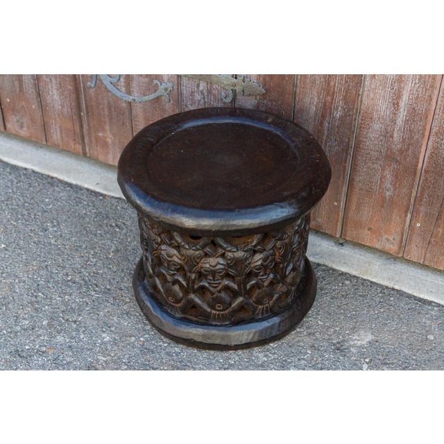 Antique Tribal Bagongle Ceremonial Stool For Sale - Image 4 of 10