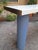 Console in White Lacquer with Cylindrical Plastic Legs by Tresoldi Salvati, 1980s For Sale - Image 4 of 9