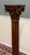 Antique French Oak Corinthian Column Pedestal Plant Stand Newel Post For Sale - Image 15 of 16