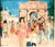 Charming Mid-Century Framed Pastel on Paper Painting by French artist Andrè Vignoles (French, 1920-2017), titled “Arc de...