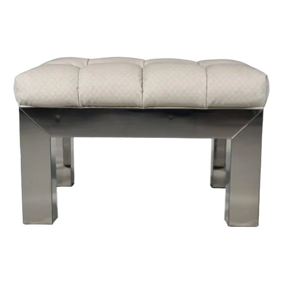 Cityscape Ottoman Stool by Paul Evans, 1970s For Sale