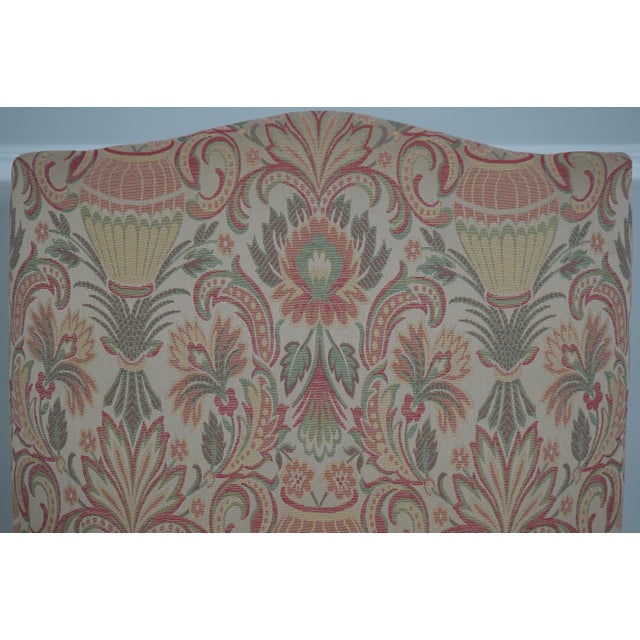 1990s Pair Chippendale Paw Feet Newly Upholstered Armchairs For Sale - Image 5 of 18