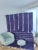 Cobalt Blue Geometric Wool Moroccan Beni Ourain Rug For Sale - Image 10 of 15