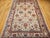 Vintage Persian Mahal Sultanabad Rug, Hand-Knotted Wool, Geometric Pattern, 9x12, Ivory & Blue For Sale - Image 10 of 18