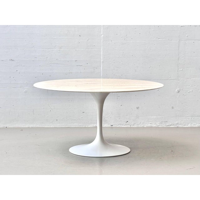 Cream Tulip Table by Eero Saarinen for Knoll International, 1956 For Sale - Image 8 of 15