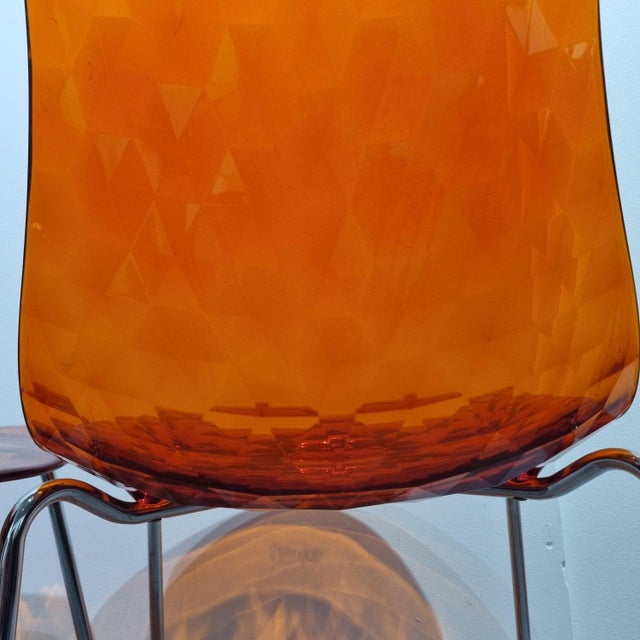 Italian Ice Chairs from Calligaris, 1980s, Set of 5 For Sale - Image 4 of 18