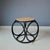 Wood Circular Bentwood and Rattan Stool, 1970s For Sale - Image 7 of 7