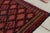 Textile Vintage Tribal Kilim Rug in Red, Black and Blue Geometric Pattern For Sale - Image 7 of 8
