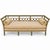 1920s Regency Style Carved and Hand Painted Daybed Settee Sofa For Sale