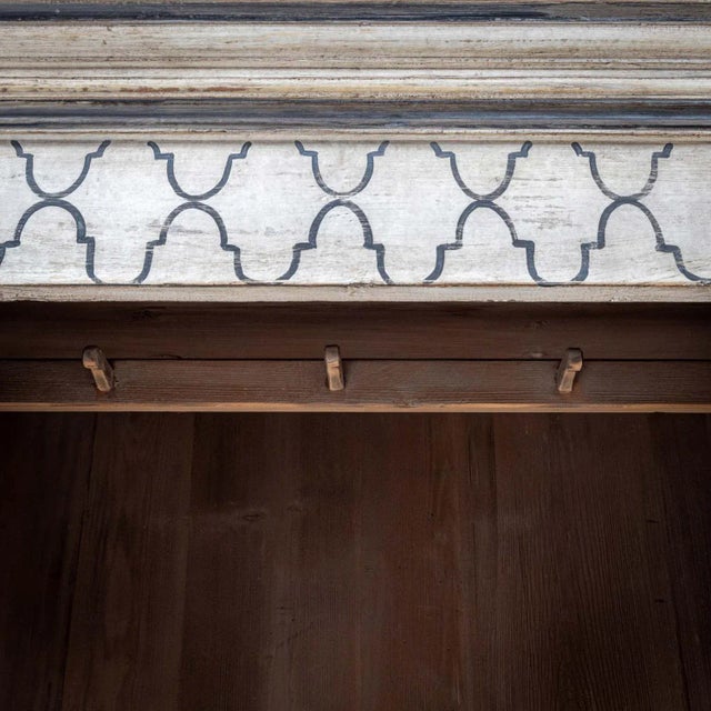 18th Century Painted Cabinet For Sale - Image 10 of 12