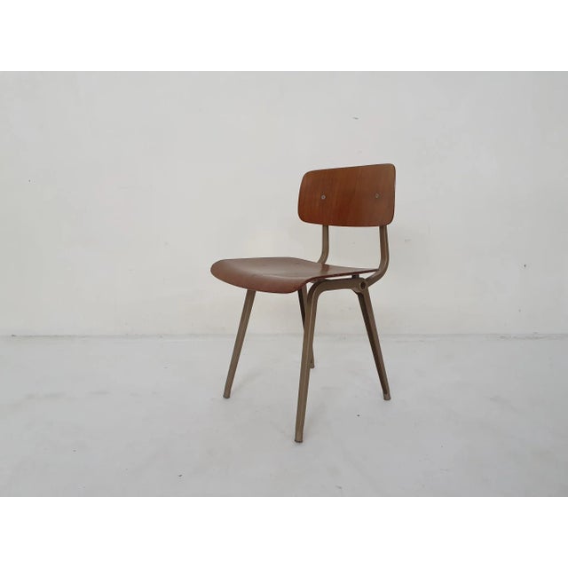 Revolt Dining Chair attributed to Friso Kramer for Ahrend De Cirkel, the Netherlands, 1960s For Sale - Image 13 of 13