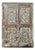 Antique Indian Hand-Carved Jharokha Window Shutter Wall Décor | Rustic Architectural Salvage 57 For Sale