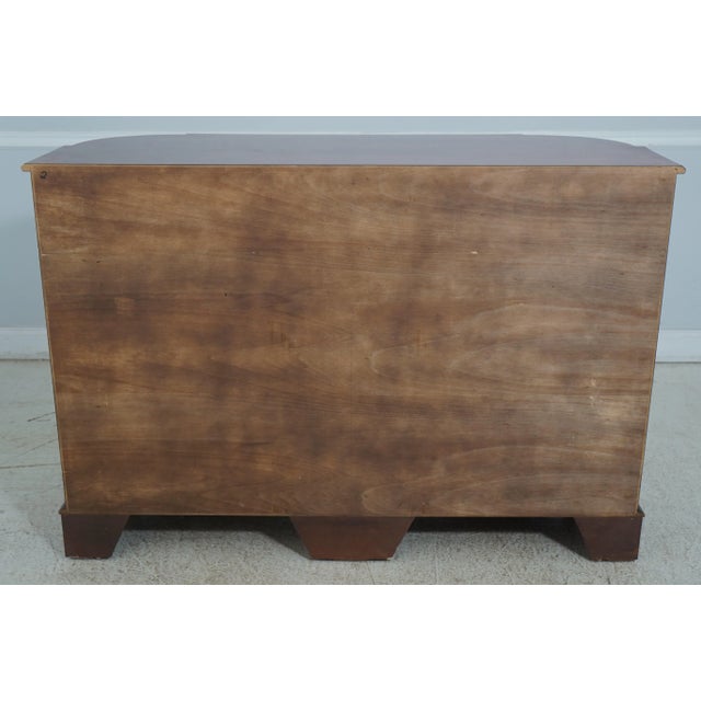 Yorkshire House English Style Mahogany Desk Credenza For Sale - Image 11 of 12