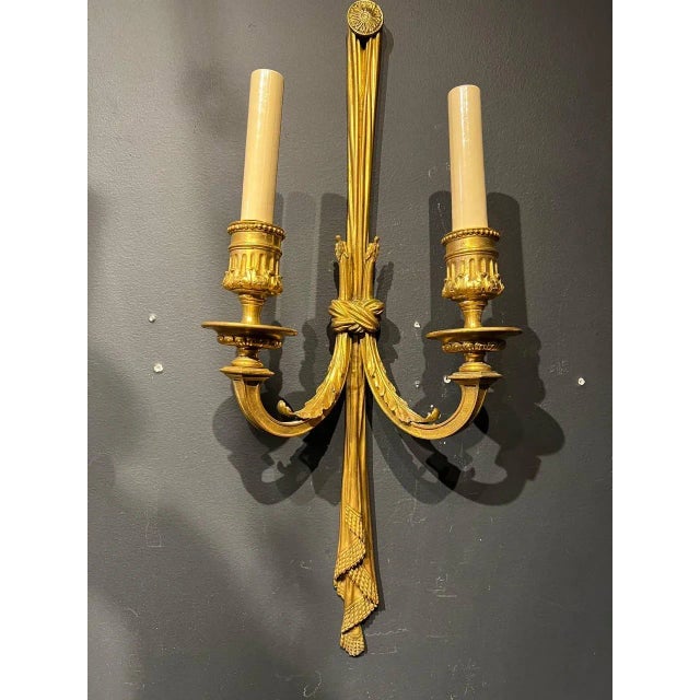 Edward F. Caldwell & Co. A Pair of 1920’s Caldwell Sconces For Sale - Image 4 of 7