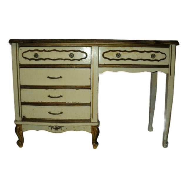 Vintage Baronet French Provincial Writing Desk – Collector Quality For Sale