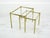 Metal Brass Side Tables, 1960s, Set of 2 For Sale - Image 7 of 7