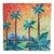 Paul Bellardo 2006 Expressionist Hawaiian Landscape Oil Painting on Board For Sale