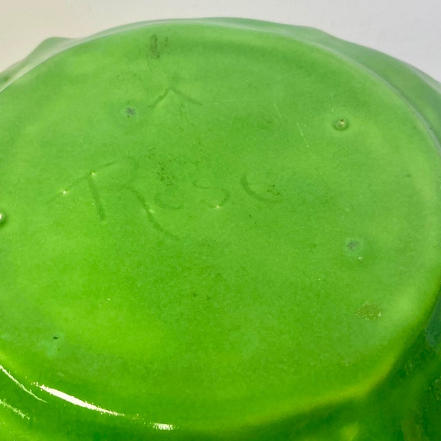 1970s Vintage Hollywood Regency Americana Folk Art Cabbage Tureen With Bunnies - Easter For Sale - Image 15 of 18