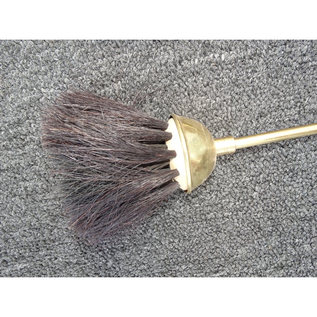 Fp 13 Vintage French Country Gold Fireplace Tools W Four Tools For Sale - Image 11 of 12