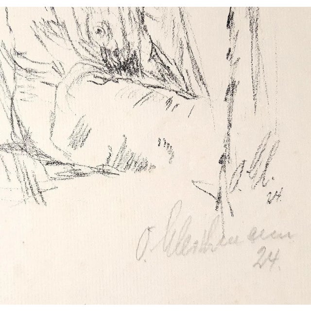 Bordellszene - Original Lithograph by Otto Gleichmann - 1924 1924 For Sale - Image 3 of 4